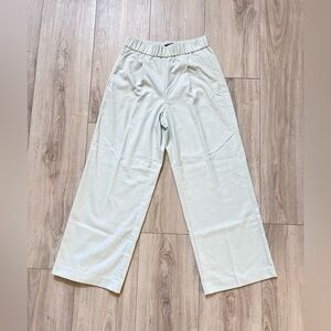 (New) Ann Taylor Wide-Leg Pants in light mint color